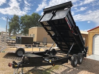 2024 Quality Steel 83×14 Heavy Duty Dump Trailer