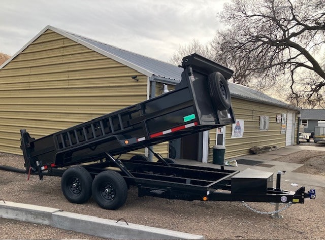2026 Quality Steel 83×14 Heavy Duty Dump Trailer