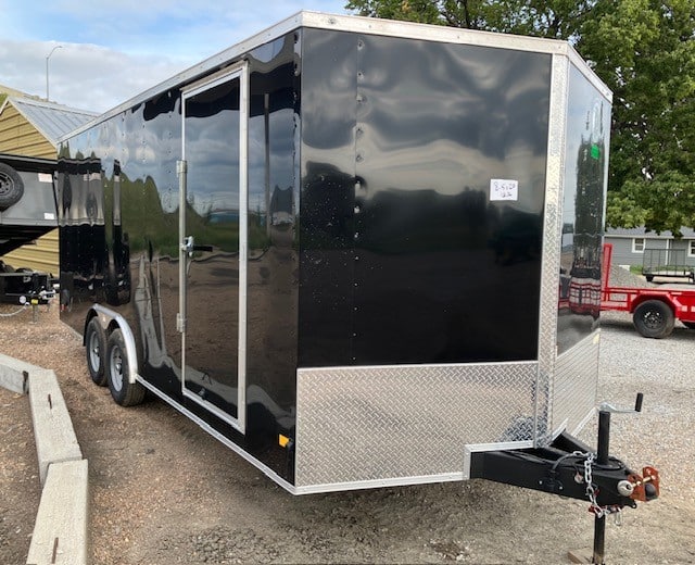 Darkhorse 8.5×20 Black Enclosed Trailer