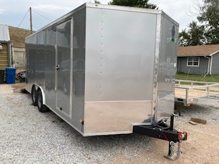 Darkhorse 8.5×20 Silver Enclosed Trailer